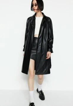 Trendyol Trench - Black -Next Soldes 7e15c6fc42654de59a55cccd1f67c5e1