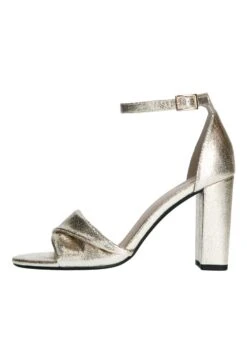 Mit Hohem Absatz - Sandales À Talons Hauts - Gold