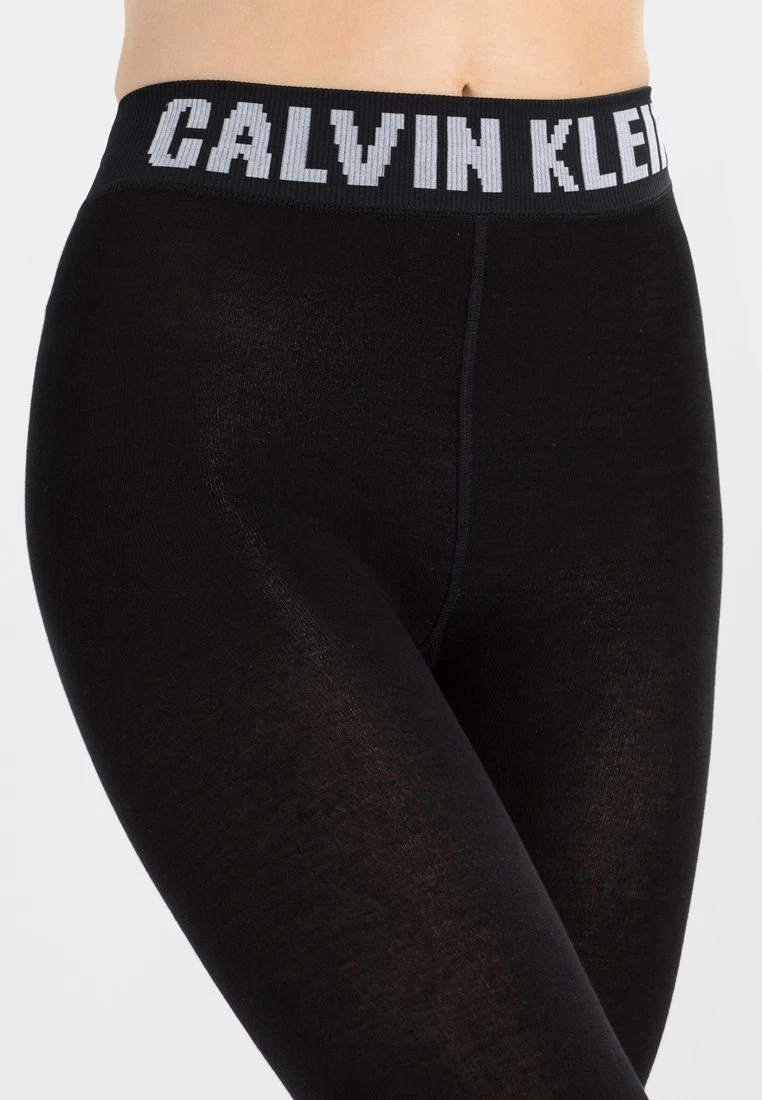 CALVIN KLEIN UNDERWEAR Retro Logo - Legging - Black 5 CALVIN KLEIN UNDERWEAR Retro Logo - Legging - Black – Image 3