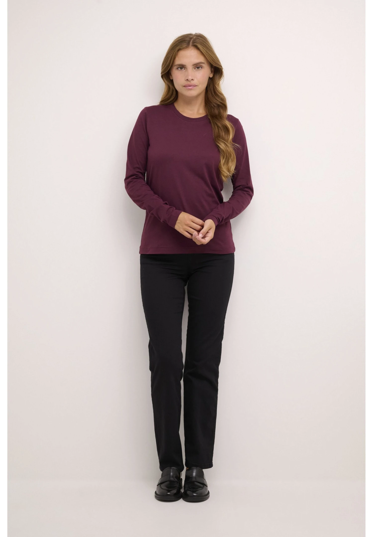 Kaffe Marin - T-Shirt À Manches Longues - Winetasting 4 Kaffe Marin - T-Shirt À Manches Longues - Winetasting – Image 2