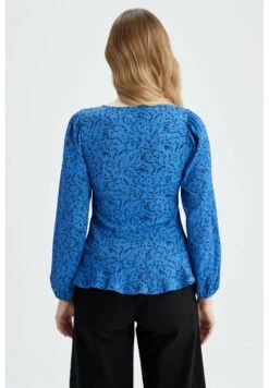 DeFacto T-Shirt À Manches Longues - Blue -Next Soldes 7f6ca023af3240c0b2345460c3bef08b