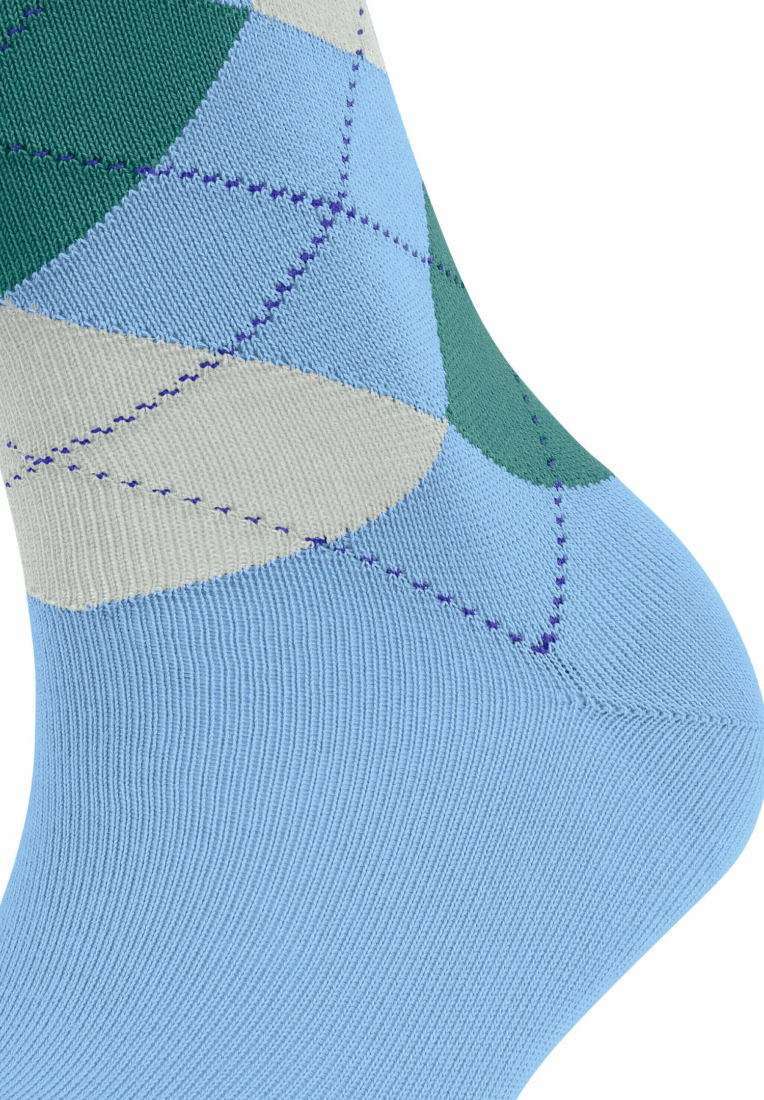 Falke Sensitive Argyle - Chaussettes - Cornflower Blue 5 Falke Sensitive Argyle - Chaussettes - Cornflower Blue – Image 3