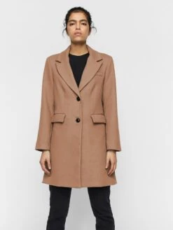 Vero Moda Manteau Court - Marron