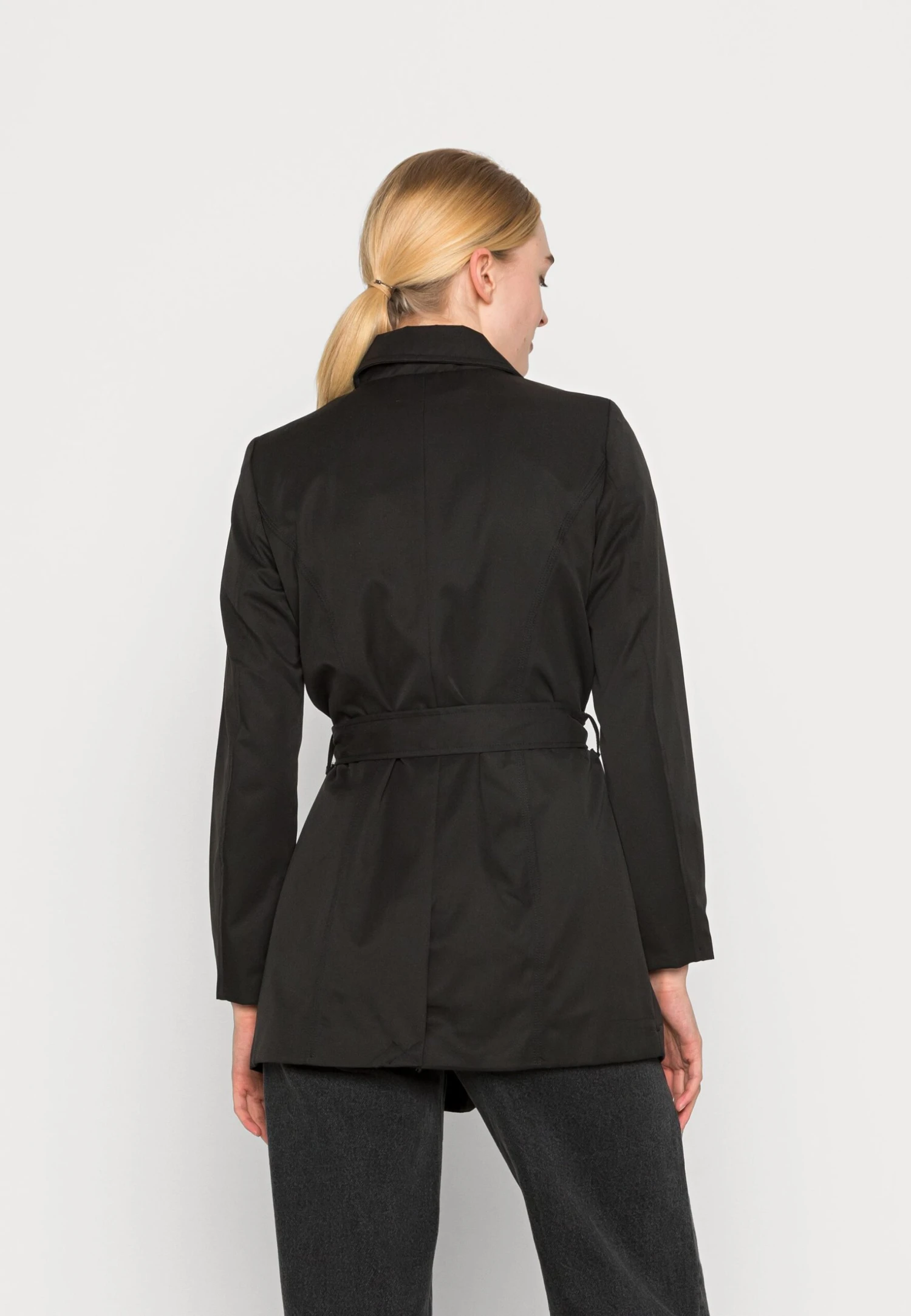 ONLY Onlvalerie - Trench - Black 5 ONLY Onlvalerie - Trench - Black – Image 3