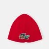 Lacoste Unisex - Bonnet - Red -Next Soldes 8033b46995f048a9a64db4c9480736a0