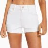 BERSHKA Roll-Up - Short En Jean - Off-White -Next Soldes 803d4e4177ca4c6db99b8843d9afac69