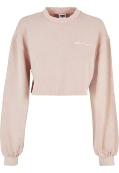 URBAN CLASSICS Cropped Small - Sweatshirt - Pink