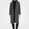 ONLY Manteau Classique - Medium Grey Melange -Next Soldes 80975aa2902f471192602eb4e70b67ee
