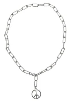 URBAN CLASSICS Y Peace - Collier - Silver-Coloured