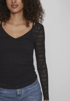 Vila Vichikka V-Neck - T-Shirt À Manches Longues - Black 9 Vila Vichikka V-Neck - T-Shirt À Manches Longues - Black -Next Soldes 80bb2c58e43a47a3b59361cdf6415664