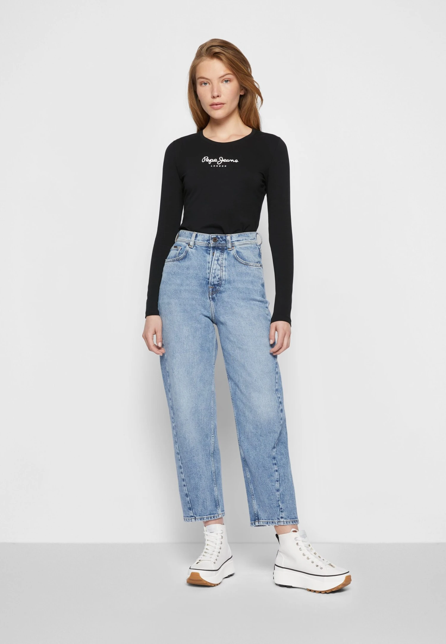 Pepe Jeans New Virginia - T-Shirt À Manches Longues - Black 4 Pepe Jeans New Virginia - T-Shirt À Manches Longues - Black – Image 2