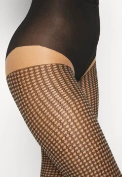 Falke Houndstooth 15 Denier Transparent - Collants - Powder -Next Soldes 82019fc1d7dd4a43b274849880b8f911