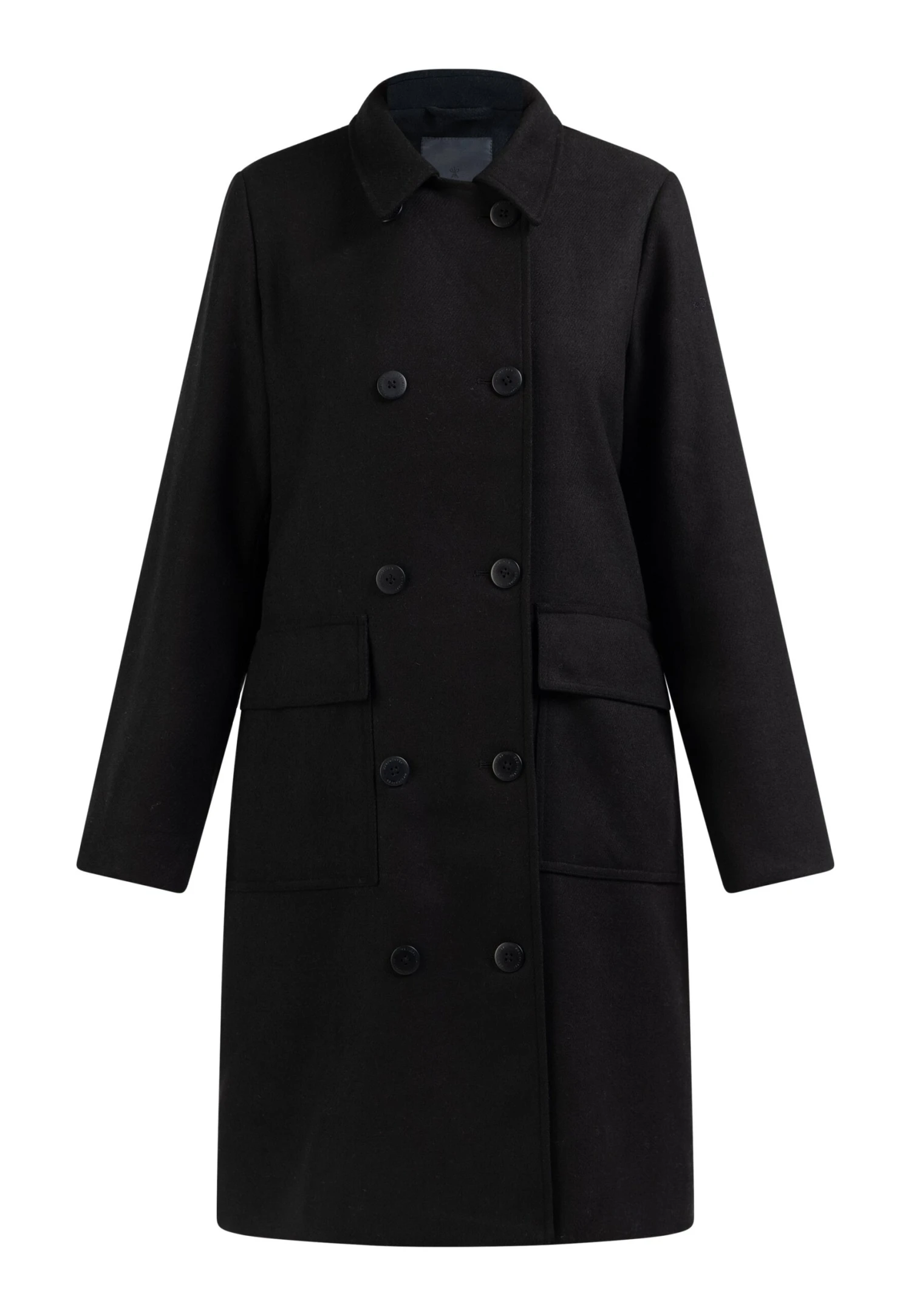 Dreimaster Manteau Classique - Schwarz 7 Dreimaster Manteau Classique - Schwarz – Image 5