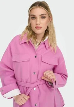 ONLY Shacket Gürtel - Manteau Court - Cyclamen -Next Soldes 835d34c142d44215bbcbceeb7015ba3a