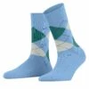 Falke Sensitive Argyle - Chaussettes - Cornflower Blue -Next Soldes 8372a304ae0d4a2b80d1658df78a0e28