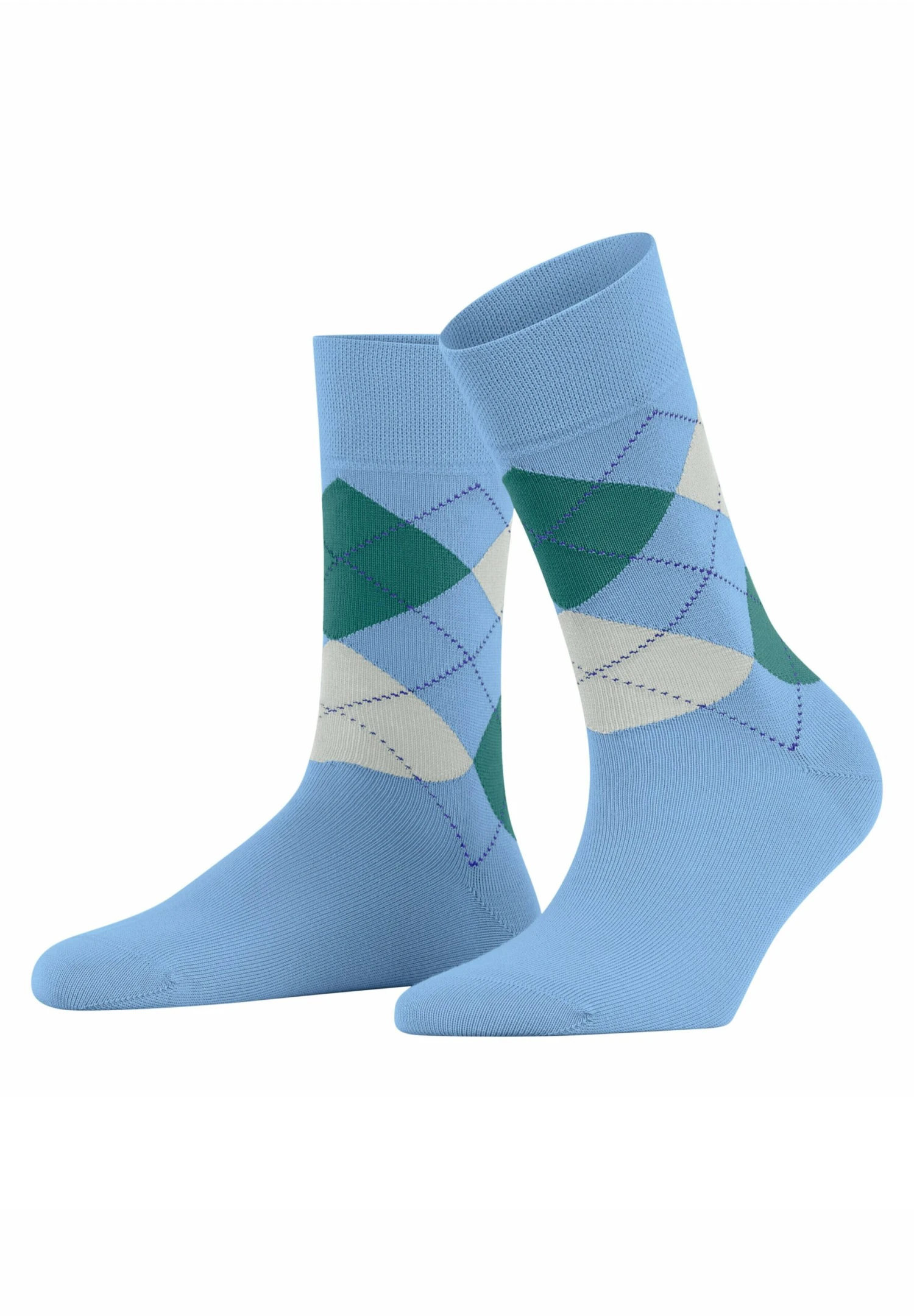 Falke Sensitive Argyle - Chaussettes - Cornflower Blue 3 Falke Sensitive Argyle - Chaussettes - Cornflower Blue