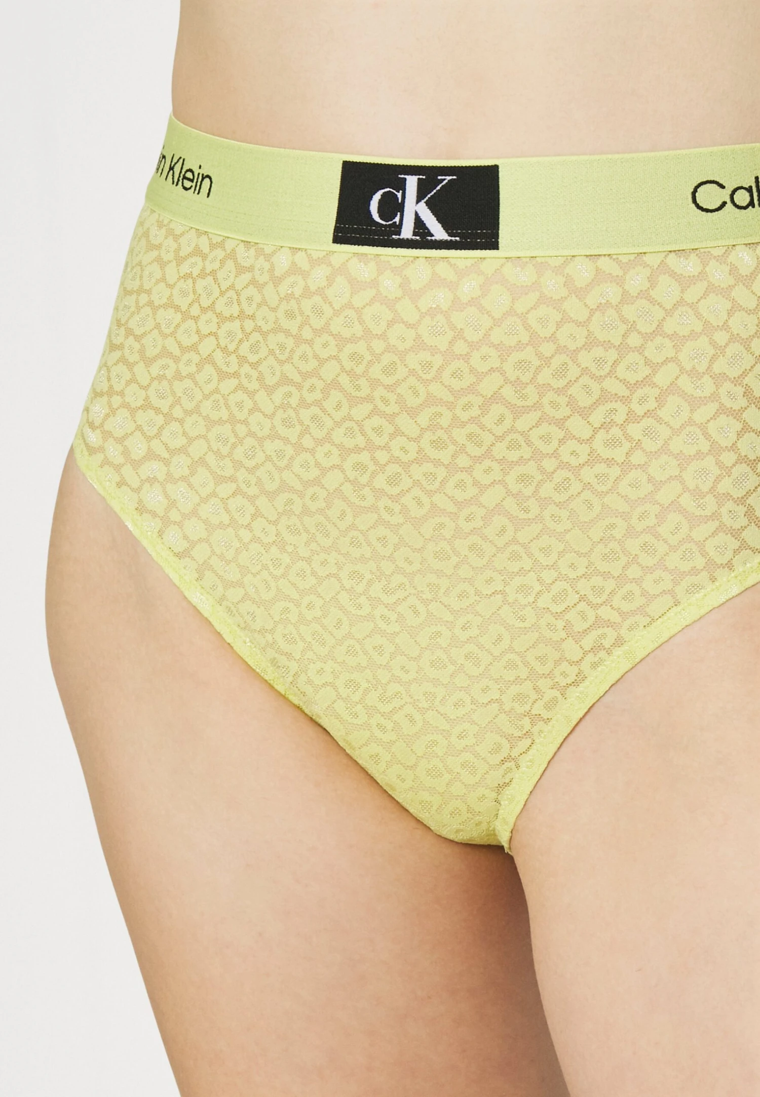 CALVIN KLEIN UNDERWEAR High Waist Bikini - Slip - Celery Sprig 7 CALVIN KLEIN UNDERWEAR High Waist Bikini - Slip - Celery Sprig – Image 5