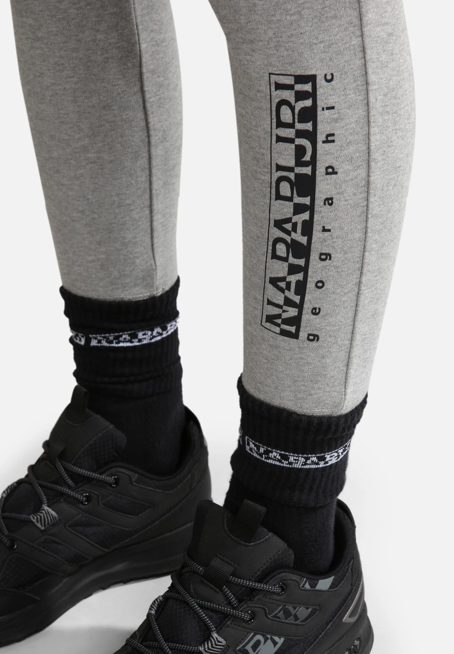 Napapijri M-Box - Legging - Medium Grey Melange 8 Napapijri M-Box - Legging - Medium Grey Melange – Image 6