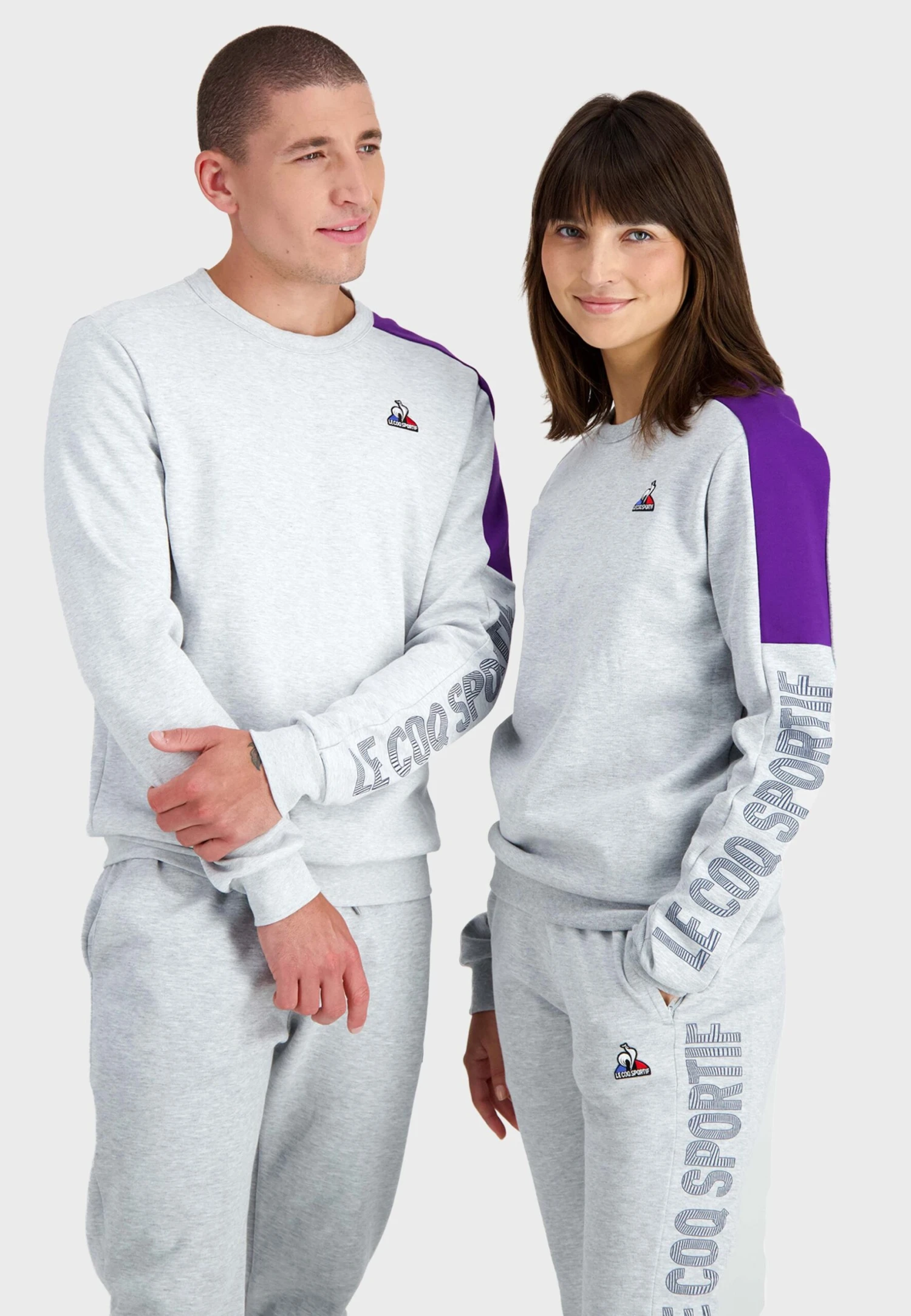 Le Coq Sportif Unisexe Saison - Sweatshirt - Light Grey 6 Le Coq Sportif Unisexe Saison - Sweatshirt - Light Grey – Image 4