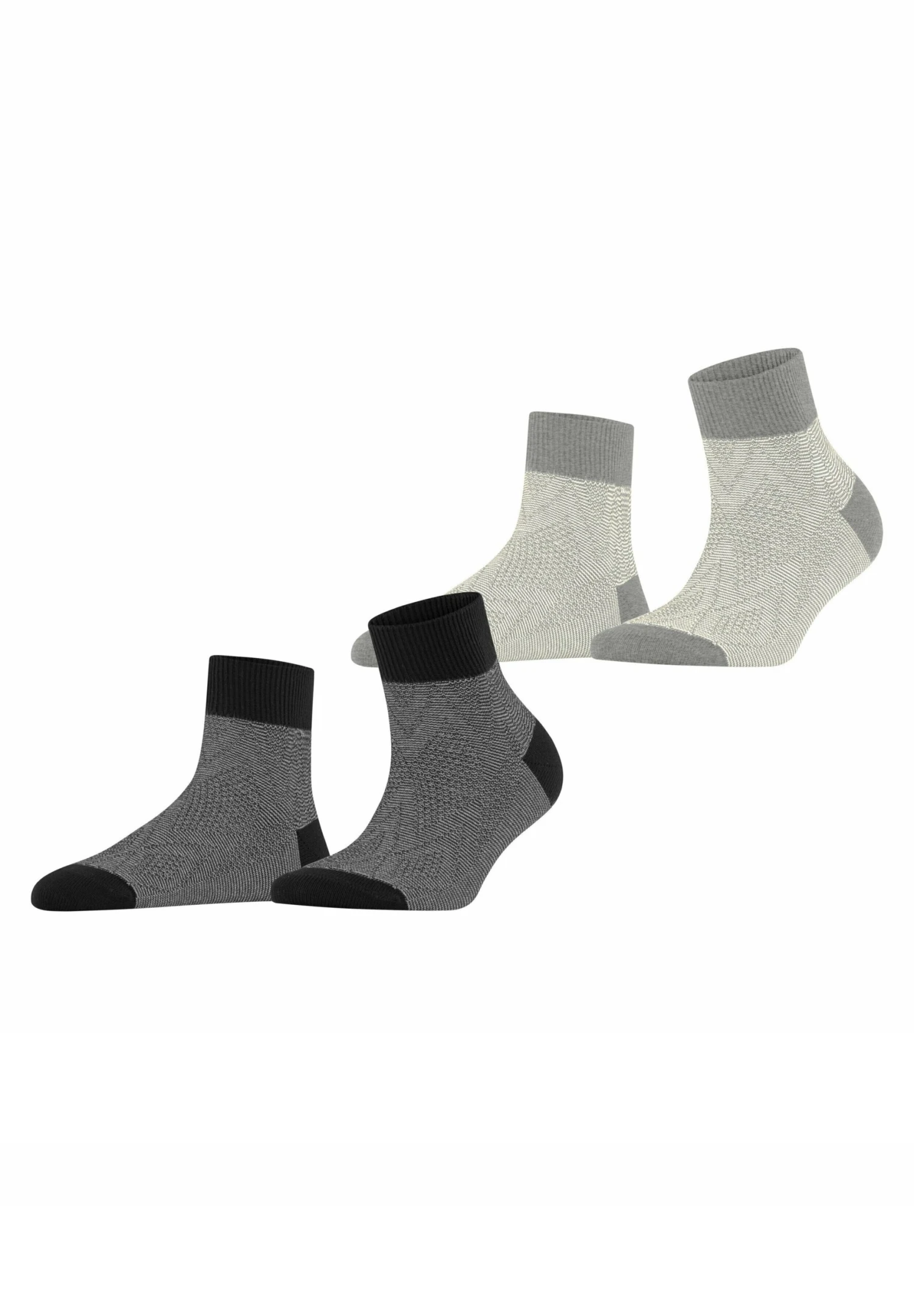 ESPRIT Kurz Cable Stitch 2-Pack - Chaussettes - Sortiment 4 ESPRIT Kurz Cable Stitch 2-Pack - Chaussettes - Sortiment – Image 2