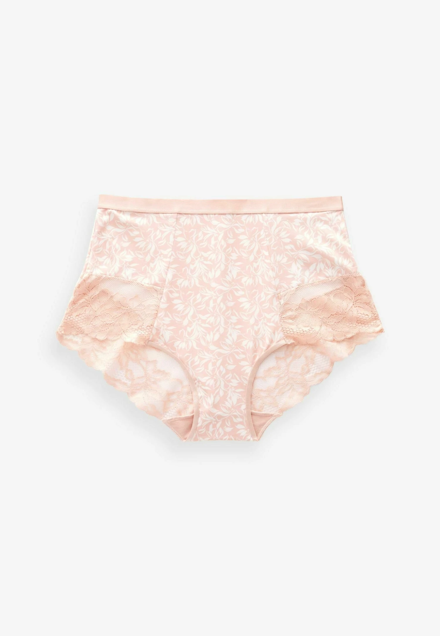 Next Shaping Knickers Two Pack - Lingerie Sculptante - Pink Print Plain 4 Next Shaping Knickers Two Pack - Lingerie Sculptante - Pink Print Plain – Image 2