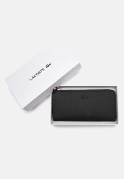 Lacoste Daily Lifestyle Slim Zip Wallet - Portefeuille - Noir -Next Soldes 84e603a9b46d437d877698ea3b540002