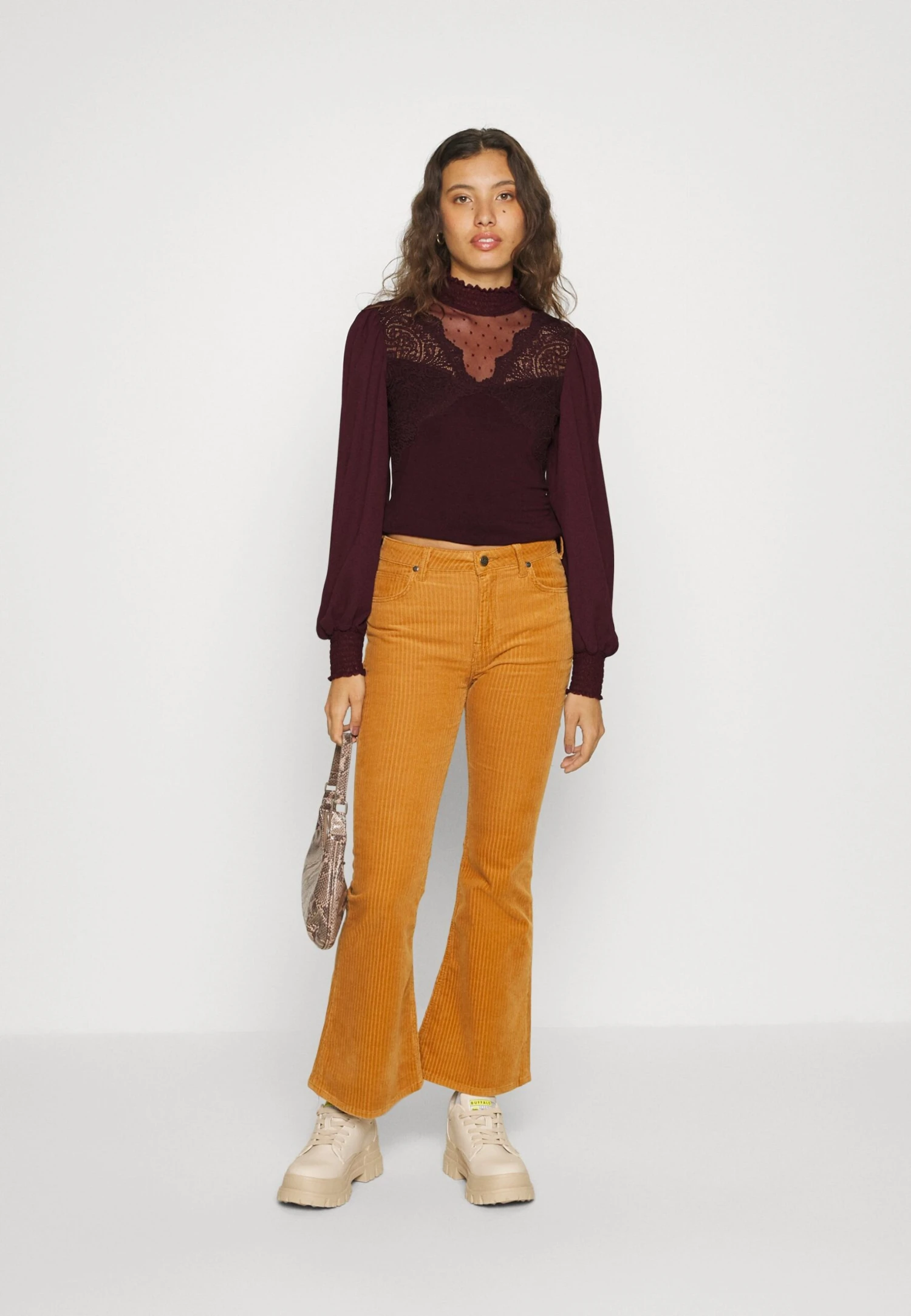 MORGAN Tony - T-Shirt À Manches Longues - Red Velvet 4 MORGAN Tony - T-Shirt À Manches Longues - Red Velvet – Image 2