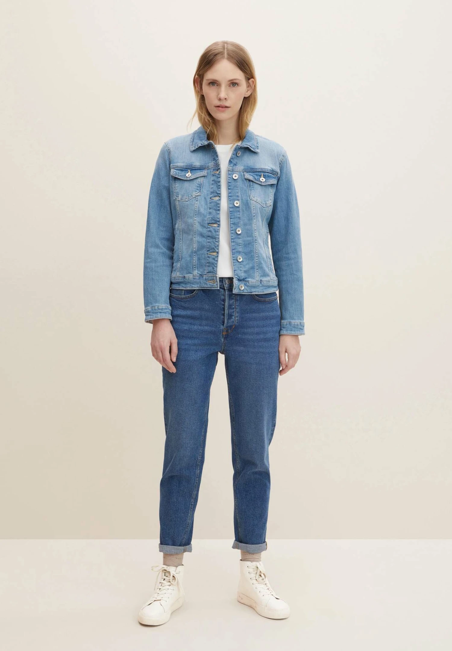 Tom Tailor Authentic Jacket - Veste En Jean - Light Stone Blue Denim 4 Tom Tailor Authentic Jacket - Veste En Jean - Light Stone Blue Denim – Image 2