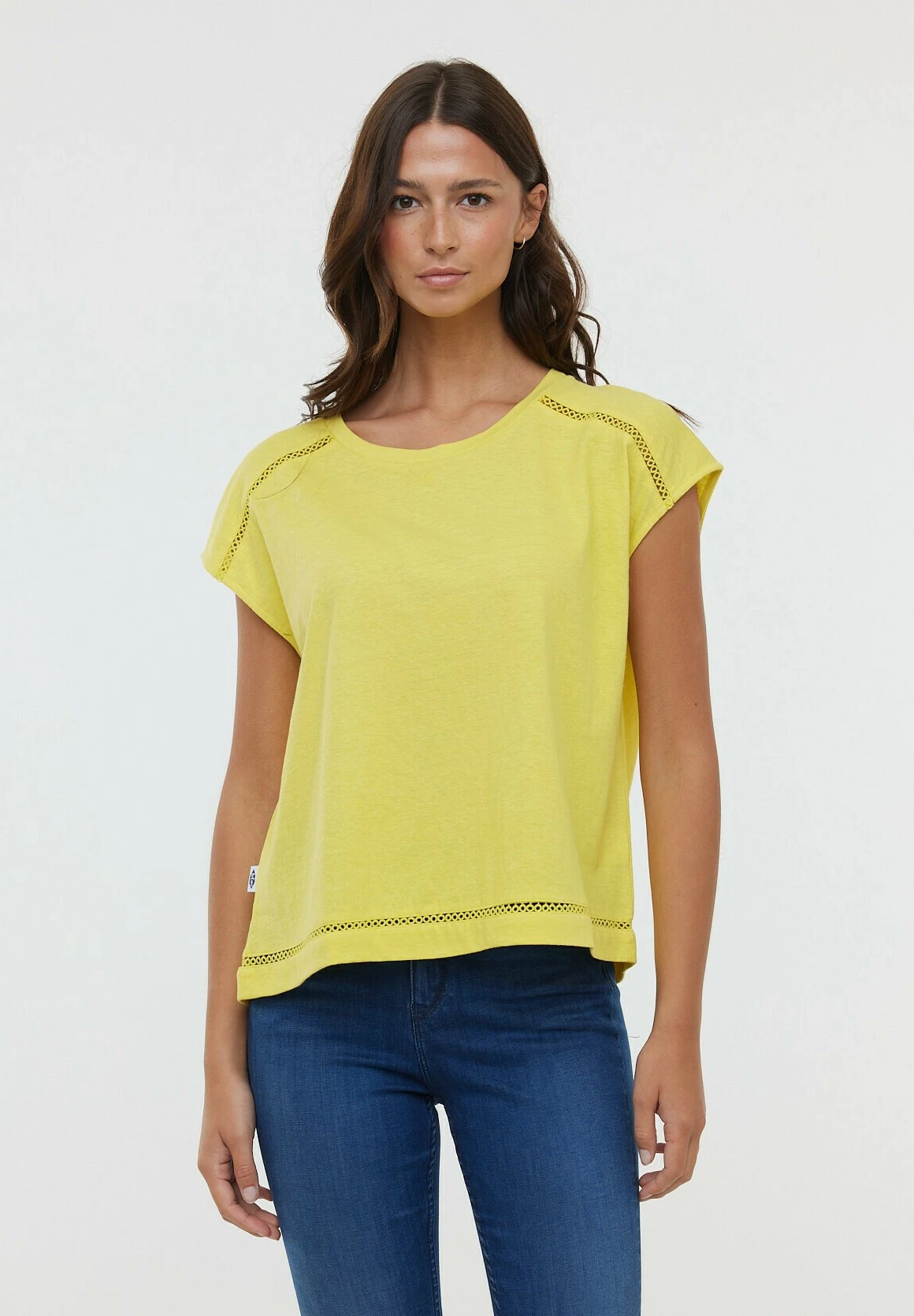 Lee Cooper Aniele Sm - T-Shirt Imprimé - Lemon 3 Lee Cooper Aniele Sm - T-Shirt Imprimé - Lemon
