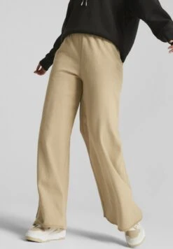 Puma Infuse Wide-Leg - Pantalon Classique - Dusty Tan