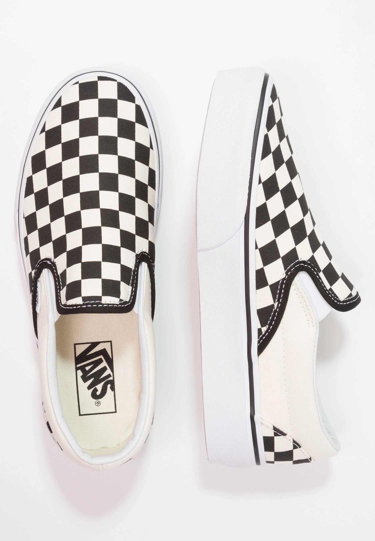 Vans Ua Classic Slip-On Platform - Mocassins - Black/White 7 Vans Ua Classic Slip-On Platform - Mocassins - Black/White – Image 5