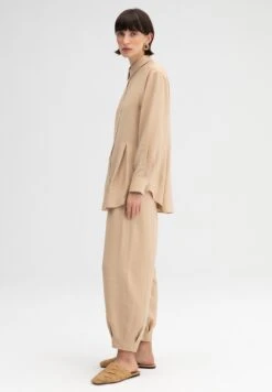 Pearl Buttoned Two Piece Set - Pantalon Classique - Beige -Next Soldes 85fb72f3d040466d93f25c070d759637