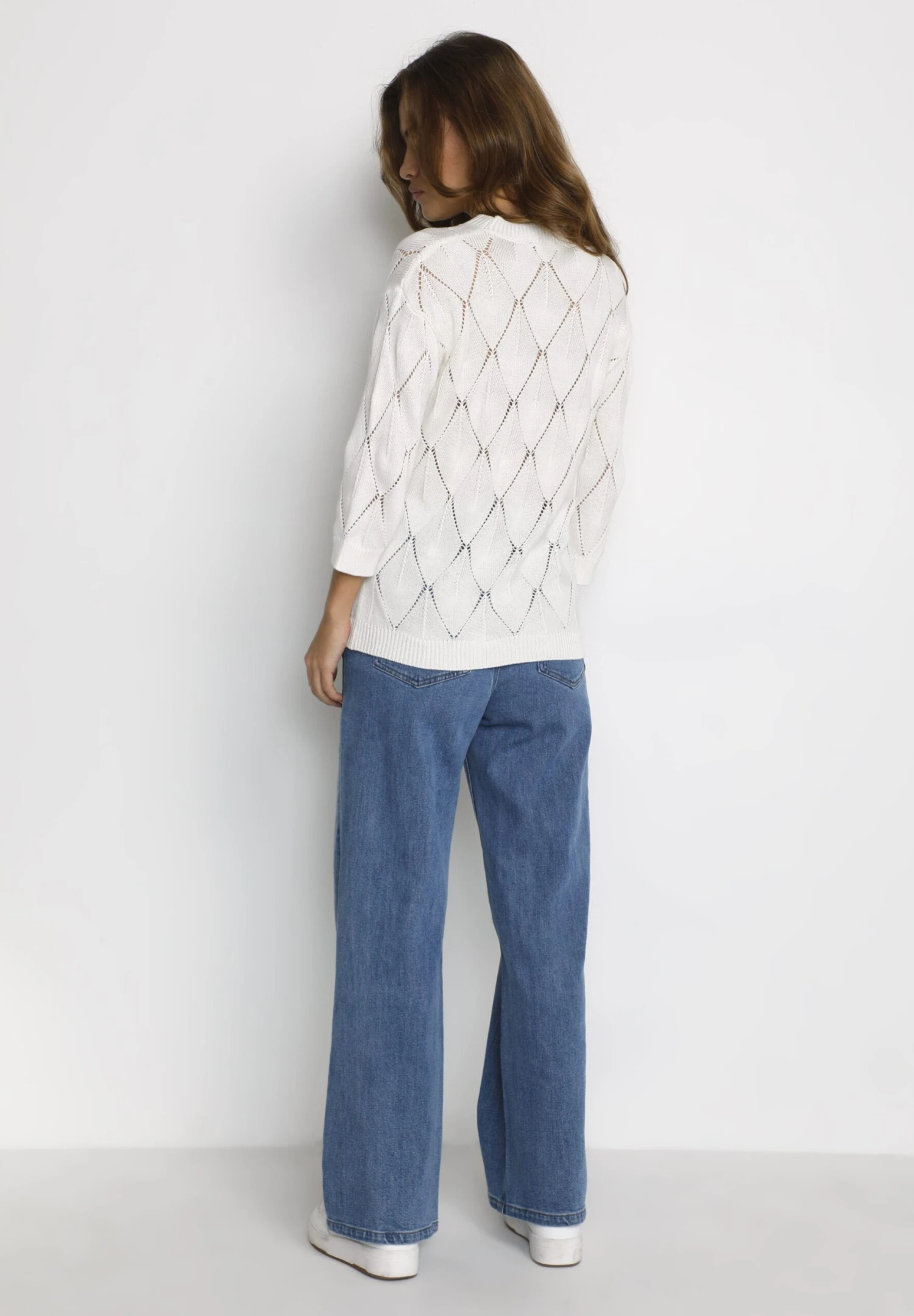 Kaffe Silia - Pullover - Chalk 5 Kaffe Silia - Pullover - Chalk – Image 3