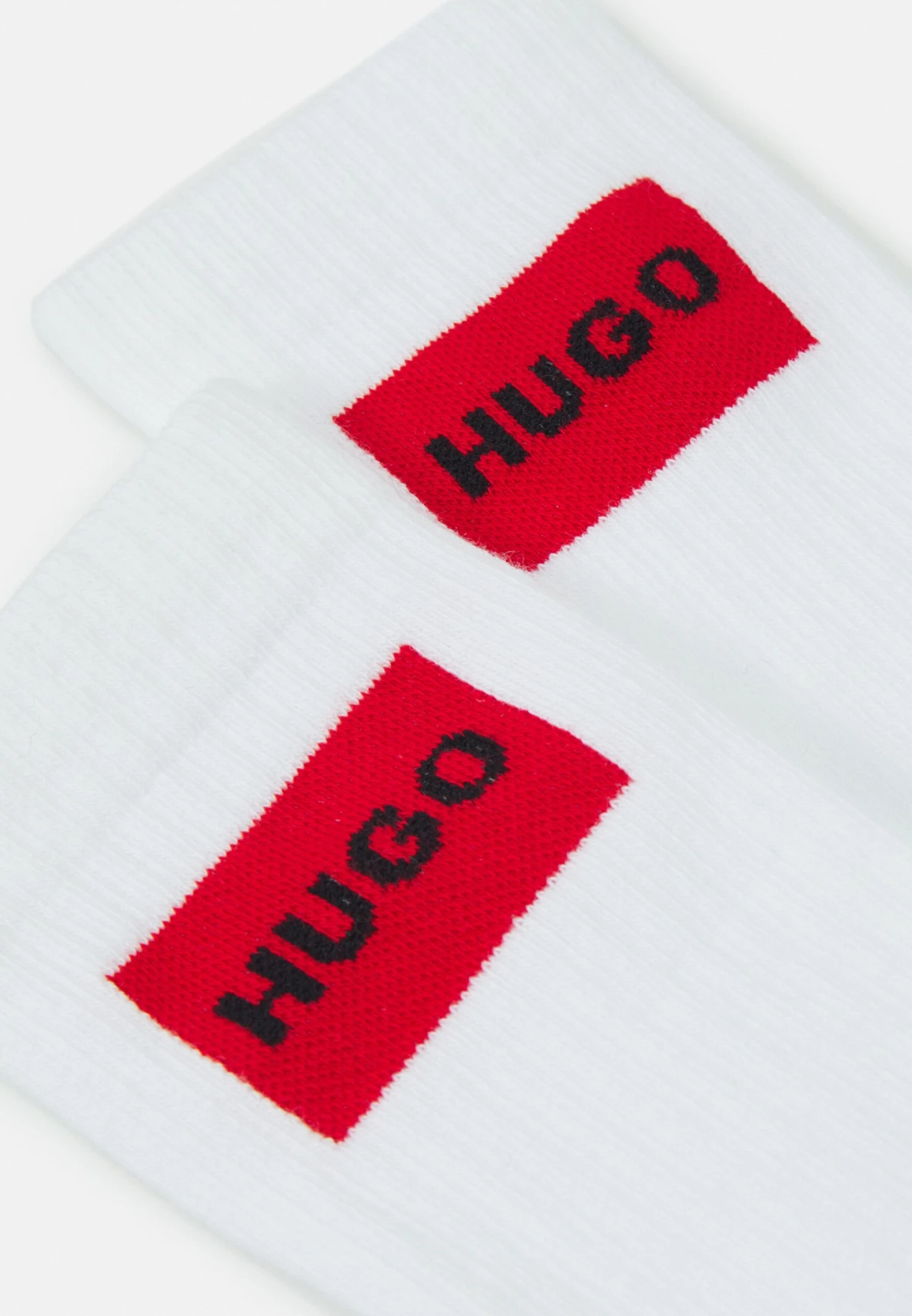 Hugo Label 2 Pack - Chaussettes - White 4 Hugo Label 2 Pack - Chaussettes - White â Image 2