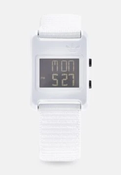 Adidas Originals Retro Pop Digital Unisex - Montre À Affichage Digital - White