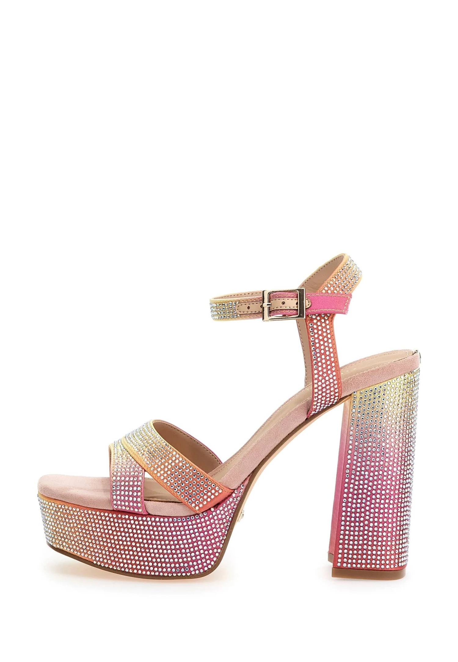 Guess Zelina Strass - Sandales À Talons Hauts - Fuchsia 3 Guess Zelina Strass - Sandales À Talons Hauts - Fuchsia