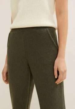 Tom Tailor Loose Fit - Pantalon Classique - Tarmac Khaki Melange -Next Soldes 86c3bd4b2afd4089999b0fe1b740a02e