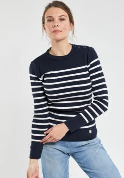 Armor-Lux Groix Marine - Pullover - Rich Navy / Milk 9 Armor-Lux Groix Marine - Pullover - Rich Navy / Milk -Next Soldes 87068a22112042c7922aa2323775bb04