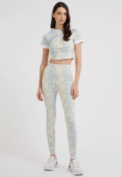 Guess Mit G-Cube Logo - Legging - Hellblau 6 Guess Mit G-Cube Logo - Legging - Hellblau -Next Soldes 871d35327d4843f9b9596a89475cc19e