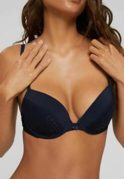 ESPRIT Modern Classic Push Up Bra - Soutien-Gorge Push-Up - Navy