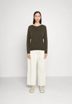 ESPRIT Pullover - Khaki Green 9 ESPRIT Pullover - Khaki Green -Next Soldes 87911aba8d2d4031b78f070b99fcfa3e