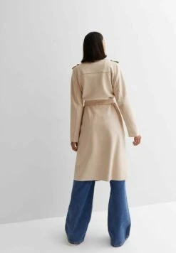 New Look Belted - Trench - Cream -Next Soldes 87b8e844b7634f0babbae90254fa356b