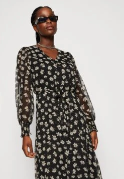 Vero Moda Vmpica V Neck Dress - Robe De Jour - Black/Pica 11 Vero Moda Vmpica V Neck Dress - Robe De Jour - Black/Pica -Next Soldes 890a2e24eb7b491dbb83633ed6fe081d