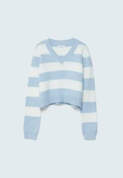 Stradivarius Mit Streifen - Pullover - Light Blue 16 Stradivarius Mit Streifen - Pullover - Light Blue -Next Soldes 896cb531aad94699b384f4ad9ac98515