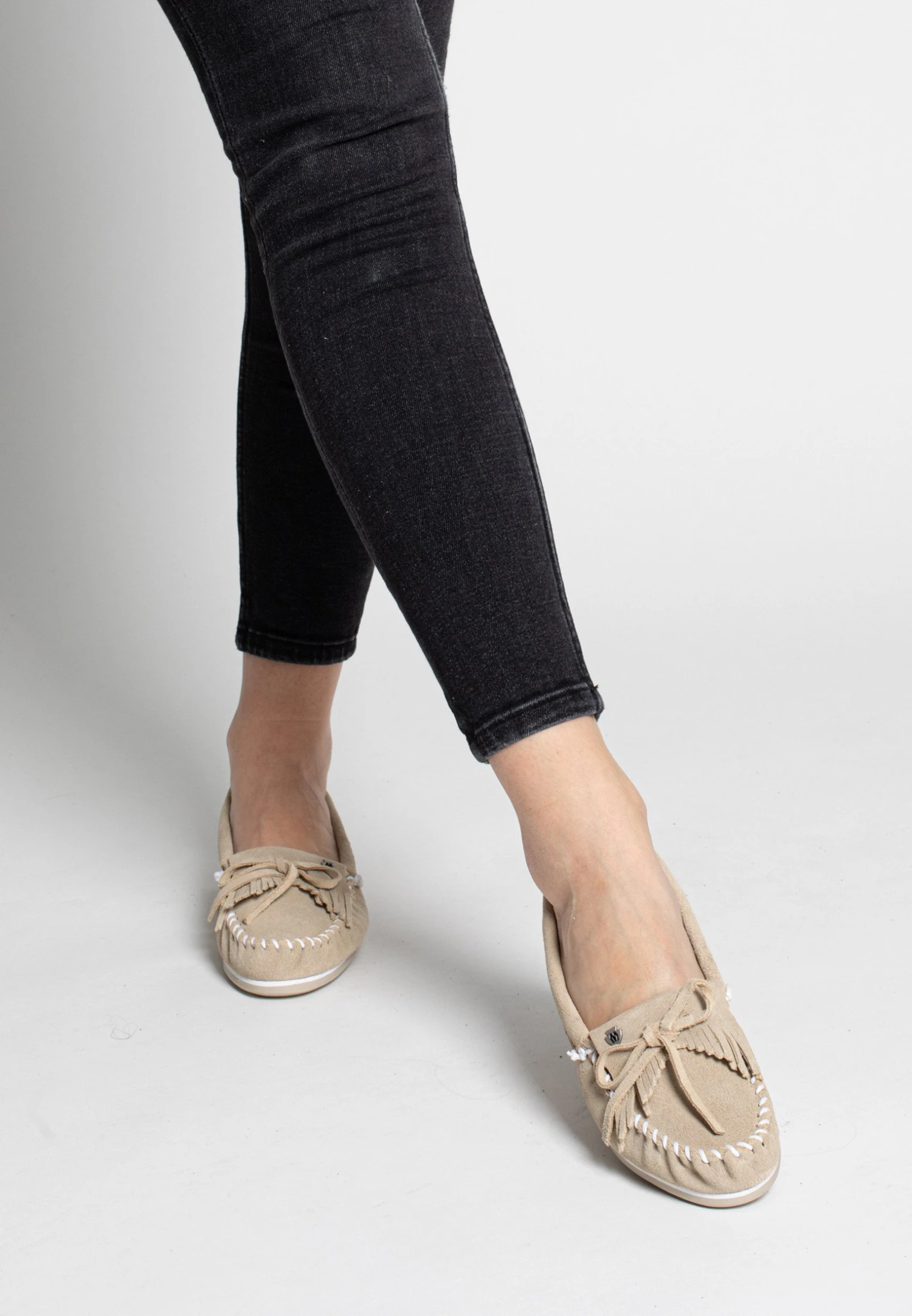 Minnetonka Kilty Plus - Mocassins - Helltaupe 3 Minnetonka Kilty Plus - Mocassins - Helltaupe