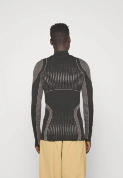 YOURTURN Jaquard Sports Unisex - T-Shirt À Manches Longues - Black -Next Soldes 8a47368f133d457f909eb8041ff477ad