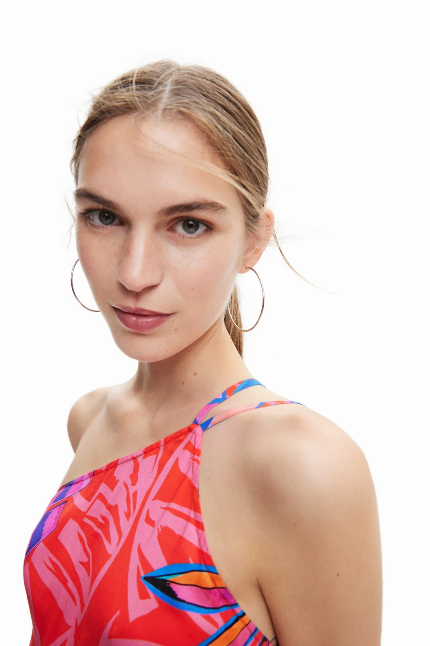 Desigual Vest Kawai - Robe Longue - Poppy Coral 7 Desigual Vest Kawai - Robe Longue - Poppy Coral – Image 5