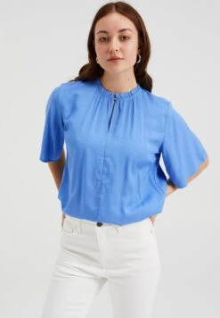WE FASHION Met Structuur - Blouse - Blue
