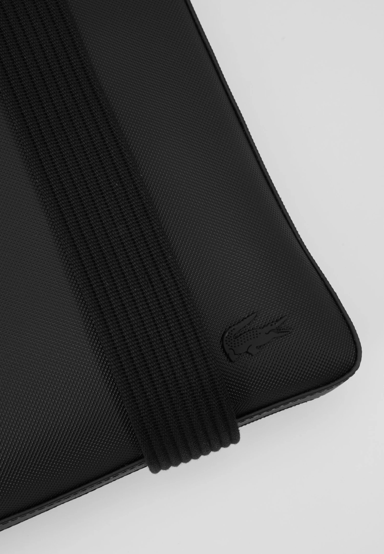 Lacoste Flat Crossover Bag - Sac Bandoulière - Black 11 Lacoste Flat Crossover Bag - Sac Bandoulière - Black – Image 9