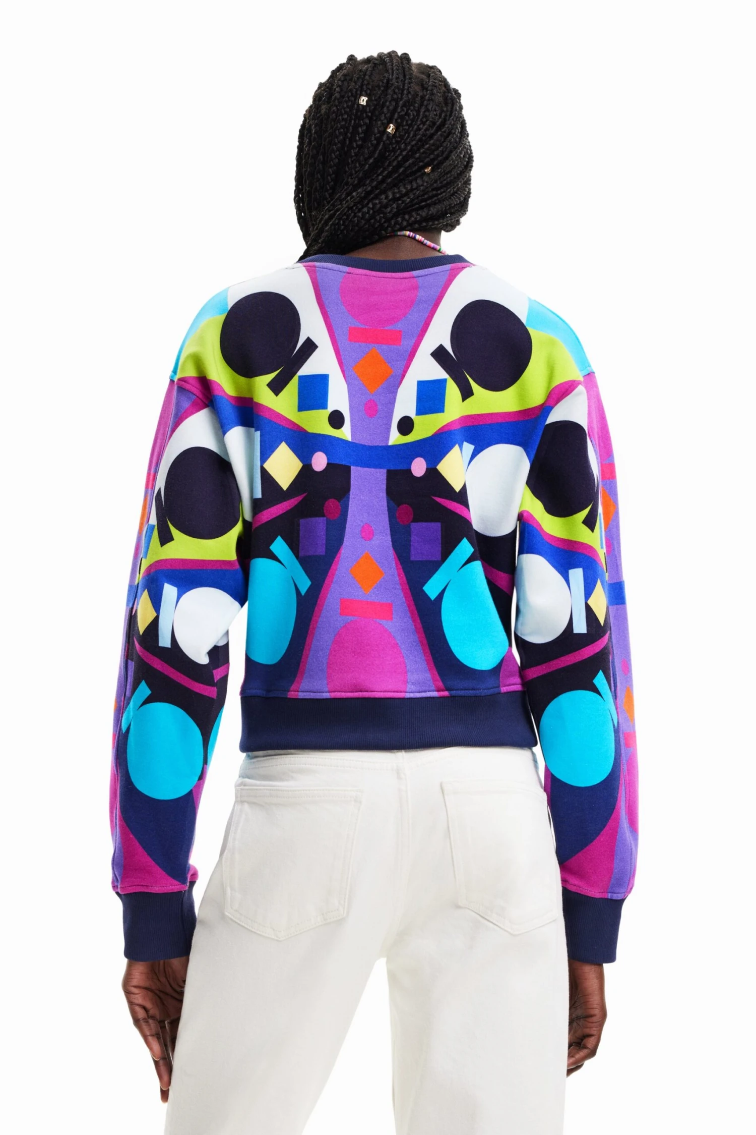 Desigual Confetti - Sweatshirt - Violeta Mistic 5 Desigual Confetti - Sweatshirt - Violeta Mistic – Image 3